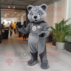 Gray Panther mascotte...