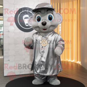 Sølv Guinness maskot drakt...