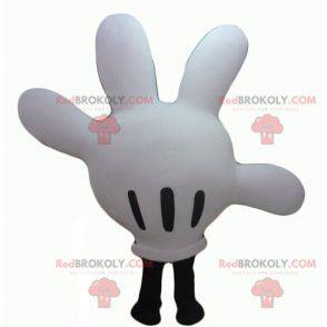 Mascota de Mickey Mouse blanco y negro - Redbrokoly.com