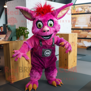 Magenta Chupacabra mascotte...