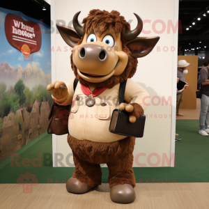 Tan Buffalo mascotte...