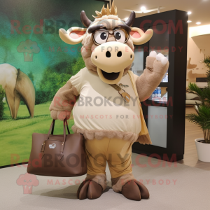 Tan Buffalo mascotte...