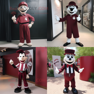 Postava maskota Maroon Mime...