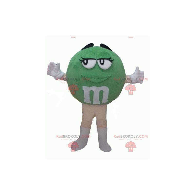 M&M maskot červený obr ženský a zábavný - Redbrokoly.com M&M maskot červený obr ženský a zábavný - Redbrokoly.com