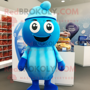 Sky Blue Chocolates maskot...