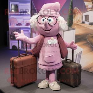 Lavendel Pink maskot...