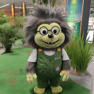 Olive Porcupine maskot...