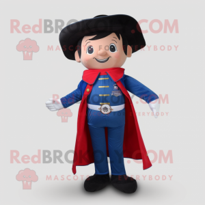 nan Ring Master mascot costume character dressed with a Bootcut Jeans and Hair clips