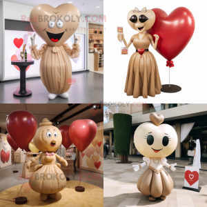 Tan hjärtformade ballonger...
