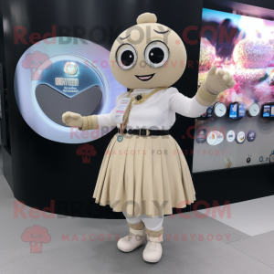 Beige armband mascotte...