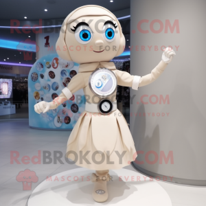 Beżowa bransoletka postać w...