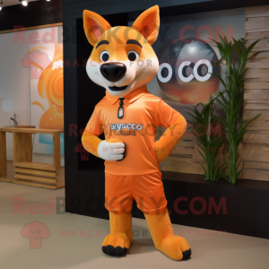 Peach Dingo mascotte...