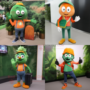 Forest Green Orange maskot...