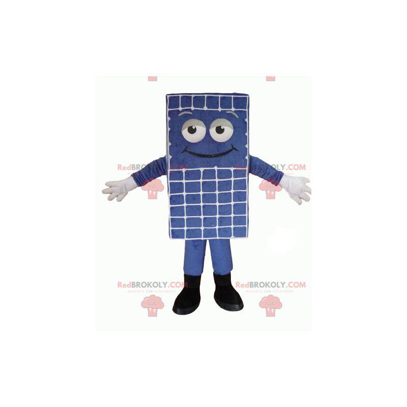 Mascotte de matelas bleu géant de bonhomme - Redbrokoly.com