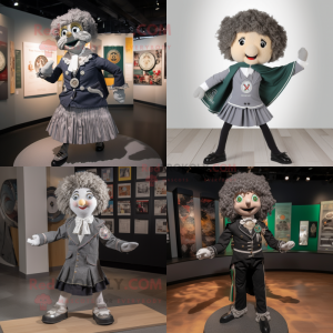 Gray Irish Dancer mascotte...