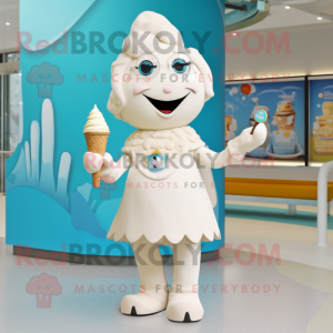Cream Ice mascotte kostuum...