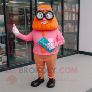 Orange Pink mascotte...