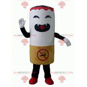 Giant cigarette mascot looking fierce - Redbrokoly.com