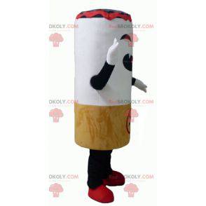 Mascota de cigarrillo gigante mirando feroz - Redbrokoly.com
