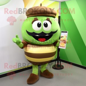 Oliwkowy Hamburger w...