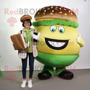 Oliwkowy Hamburger w...