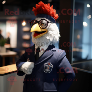 Kostým maskota Navy Chicken...
