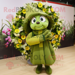 Olive Bouquet Of Flowers...