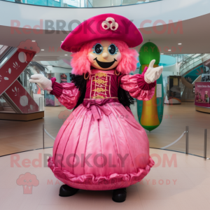 Pink Pirate mascotte...