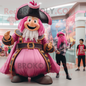 Pink Pirate mascotte...