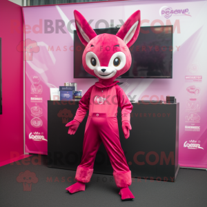 Magenta ree mascotte...