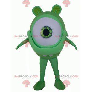 Extranjero de la mascota del ojo verde gigante grande -