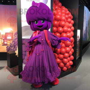 Magenta Grape mascotte...