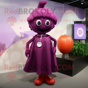 Magenta Grape mascotte...