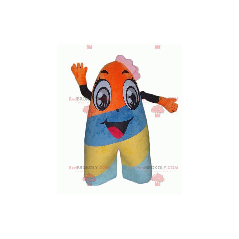 Mascotte de la lettre A géante et colorée - Redbrokoly.com