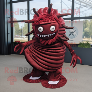 Maroon Trilobite maskot...