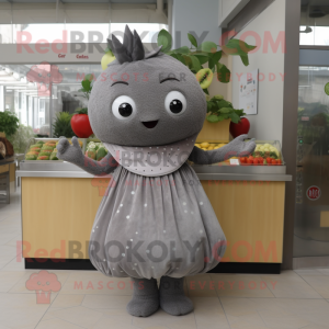 Gray Strawberry mascotte...