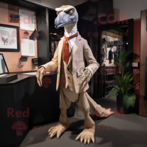  Velociraptor maskot...