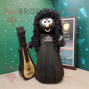 Black Celtic Harp...