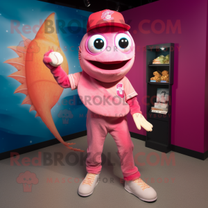 Pink Fish Tacos maskot...