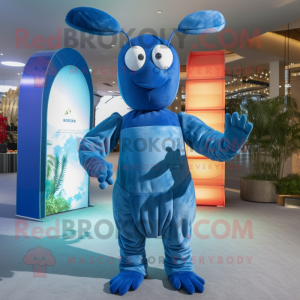 Blue Lobster maskot...