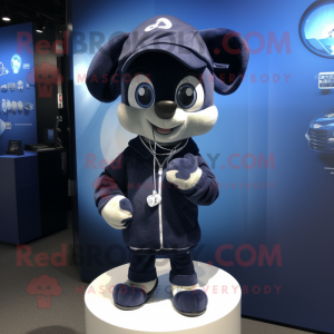 Navy Armbånd maskot kostume...