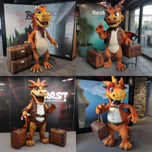 Postava maskota Rust Dragon...