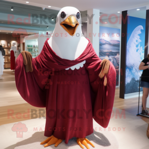 Maroon Albatros mascotte...