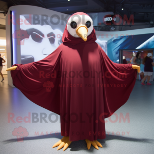 Maroon Albatross maskot...