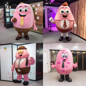 Postava maskota Pink Potato...