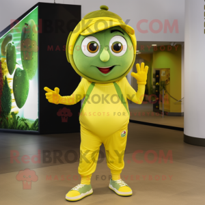 Olive Lemon maskot kostume...