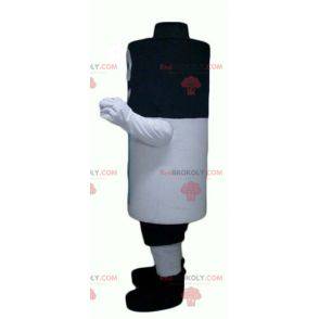 Mascot giant stack black white and blue - Redbrokoly.com