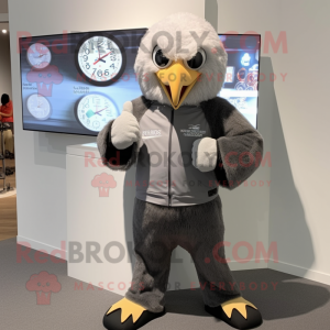 Gray Eagle maskot drakt...