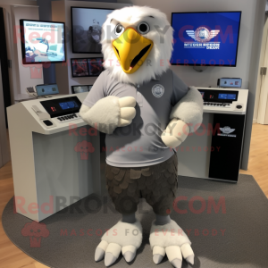 Gray Eagle mascotte kostuum...