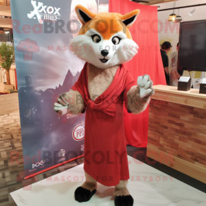 Red Fox mascotte kostuum...